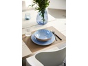 Bitz Suppen- &amp; Pastateller Wood Ocean Ø 20 cm, 6 Stück, Hellblau