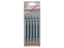 Bosch Professional Stichsägeblatt T 344 D Speed for Wood, 5 Stück