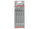 Bosch Professional Stichsägeblatt T 344 DF Speed Hard Wood, 5 Stück