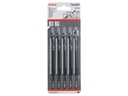 Bosch Professional Stichsägeblatt T 344 DP Precision for Wood, 5 Stück