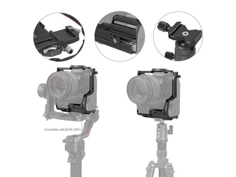 Smallrig Cage für Fujifilm X-H2S mit Batteriegriff