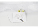 Creativ Company Geschenkanhänger Happy Moments Weiss, 3x8 cm, 20 Stk.