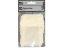 Creativ Company Organzabeutel Organza 7 x 10 cm Crème, 10 Stück