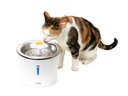Catit Wasserautomat Flower Fountain Stahl, 3 l