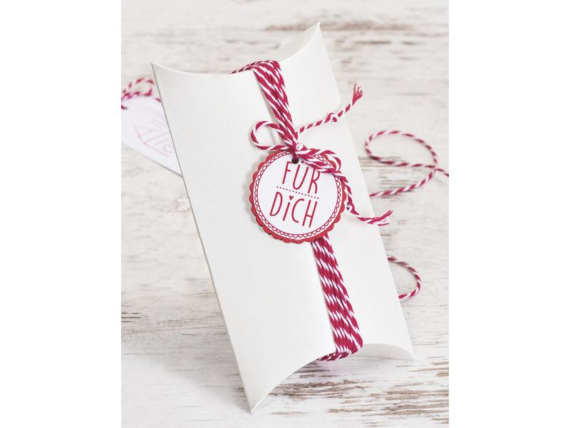 Heyda Geschenkschachtel 70 x 105 mm 6 Stück, Creme