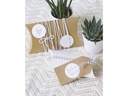 Heyda Geschenkschachtel 90 x 125 mm 6 Stück, Creme