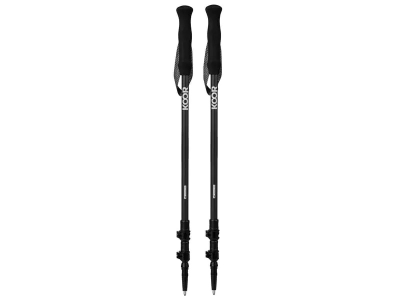 KOOR Wanderstock Carbon Castoor Anthrazit