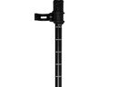 KOOR Wanderstock Aluminium Rivoola Schwarz/Weiss