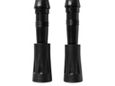 KOOR Wanderstock Aluminium Rivoola Schwarz/Weiss