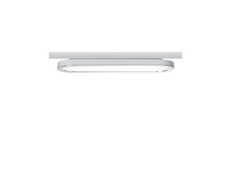 Paulmann LED Panelleuchte URail Loop, 7 W, 2700 K, Chrom