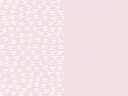 Partydeco Geschenkpapier Katze 70 x 200 cm, 2 Stück, Rosa/Weiss