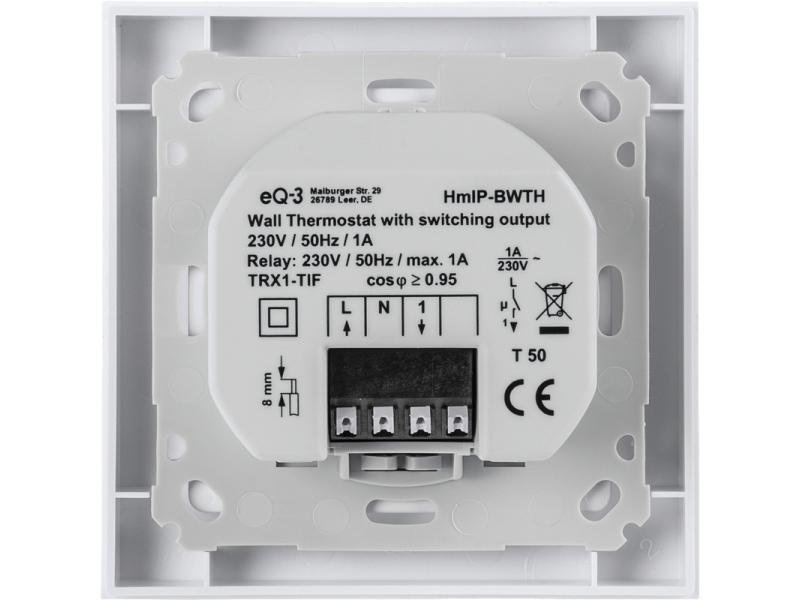 Homematic IP Funk-Wandthermostat mit Schaltausgang 230 V