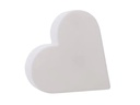 8 Seasons Design Motivlicht Shining Heart  Micro S Weiss
