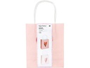 Rico Design Papiertüte Herzen 2 Stück, Rosa