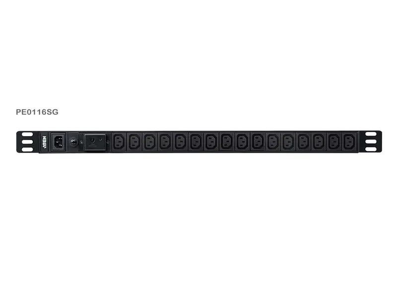 Aten Basis PDU PE0116SG 0U, 16 Port, 10A