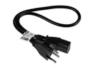 FURBER.power Netzkabel C13-T12 0.5 m Schwarz