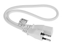 FURBER.power Netzkabel C13-T12 0.5 m Weiss