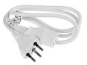 FURBER.power Netzkabel C13-T12 1.0 m Weiss
