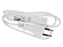 FURBER.power Netzkabel C7-T26 1.0 m Weiss