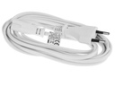 FURBER.power Netzkabel C7-T26 3.0 m Weiss