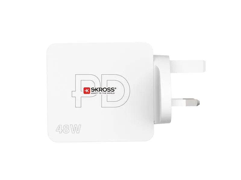 SKROSS USB Netzteil Multipower Combo+, UK 48 W, 5 V 9 V
