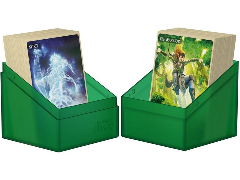 Ultimate Guard Kartenbox Boulder Deck Case Standardgrösse 100+ Emerald