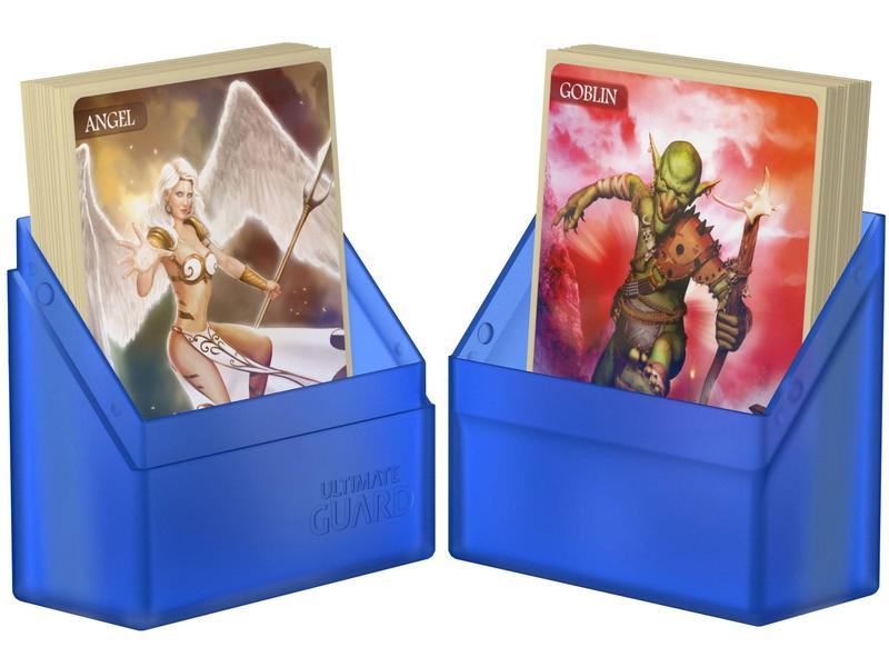 Ultimate Guard Kartenbox Boulder Deck Case Standardgrösse 40+ Sapphire
