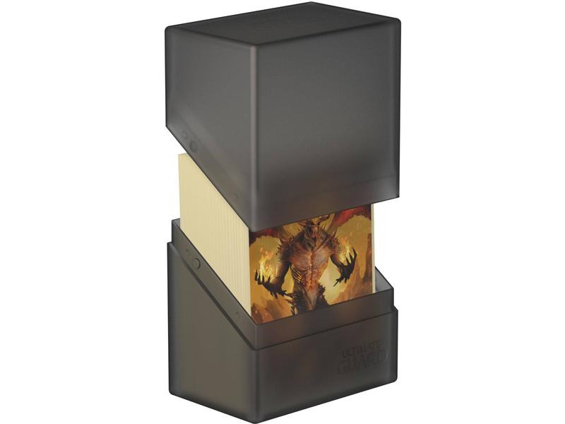 Ultimate Guard Kartenbox Boulder Deck Case Standardgrösse 60+ Onyx