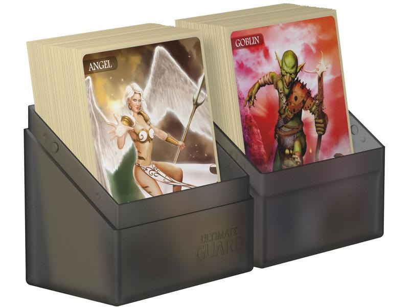 Ultimate Guard Kartenbox Boulder Deck Case Standardgrösse 60+ Onyx
