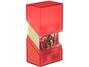 Ultimate Guard Kartenbox Boulder Deck Case Standardgrösse 60+ Ruby
