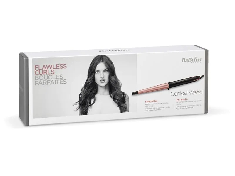 Babyliss Lockenstab Rose Quartz C454E Ø 13 - 25 mm