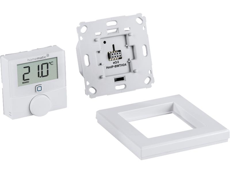 Homematic IP Funk-Wandthermostat mit Schaltausgang 24 V