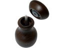 Crush Grind Salz- und Pfeffermühle Lyon 2er Set, 9.6 cm, Dunkelbraun