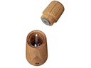 Crush Grind Salz- und Pfeffermühle Stockholm 2er Set, 11 cm, Hellbraun