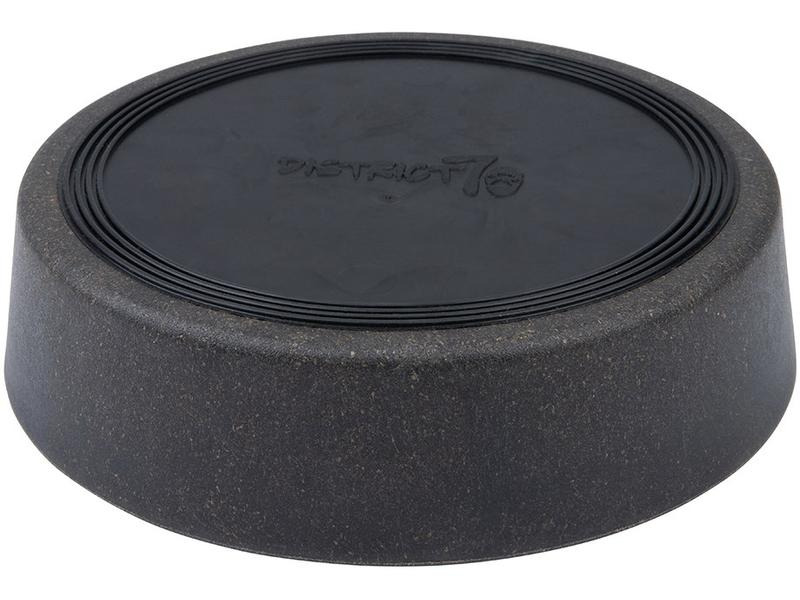 District 70 Bambusnapf Bamboo Dog Slow Feeder Ø 21 cm, Dunkel-Grau
