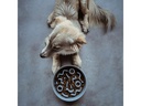 District 70 Bambusnapf Bamboo Dog Slow Feeder Ø 28 cm, Ice-Blue
