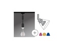 Paulmann Pendelleuchte URail DecoSystems Pend, 1 x E14, 20 W, Schwarz