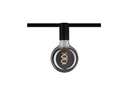 Paulmann Schienenspot URail Ceiling Socket, E27, 20 W, Schwarz