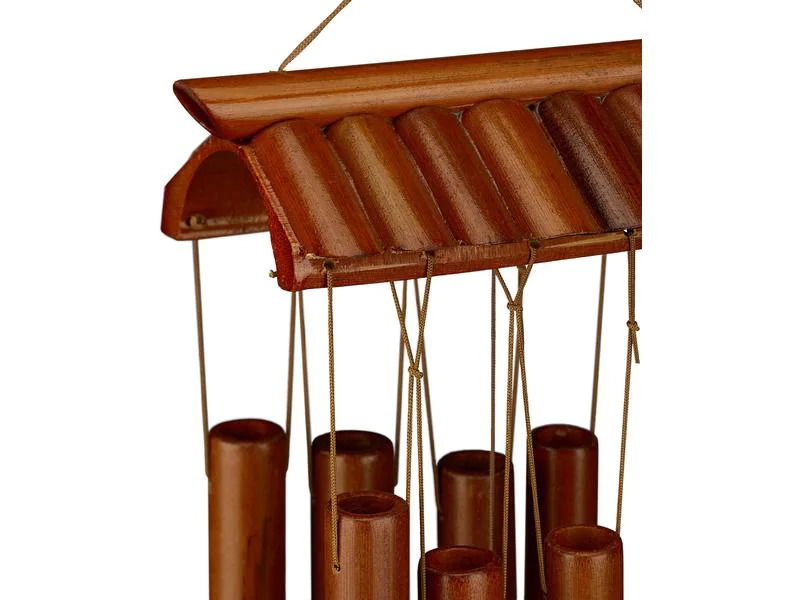 relaxdays Windspiel Tempel 62 cm