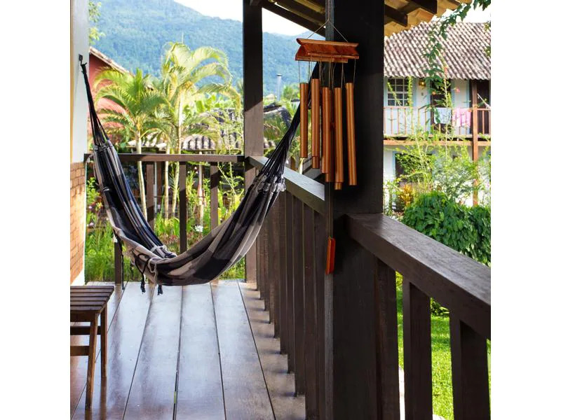 relaxdays Windspiel Tempel 62 cm