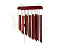 relaxdays Windspiel aus Bambus 60 cm