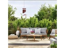relaxdays Windspiel aus Bambus 60 cm