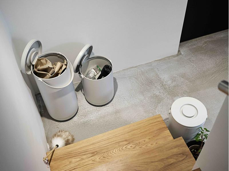 Zone Denmark Abfalleimer Circular 35 l, Grau