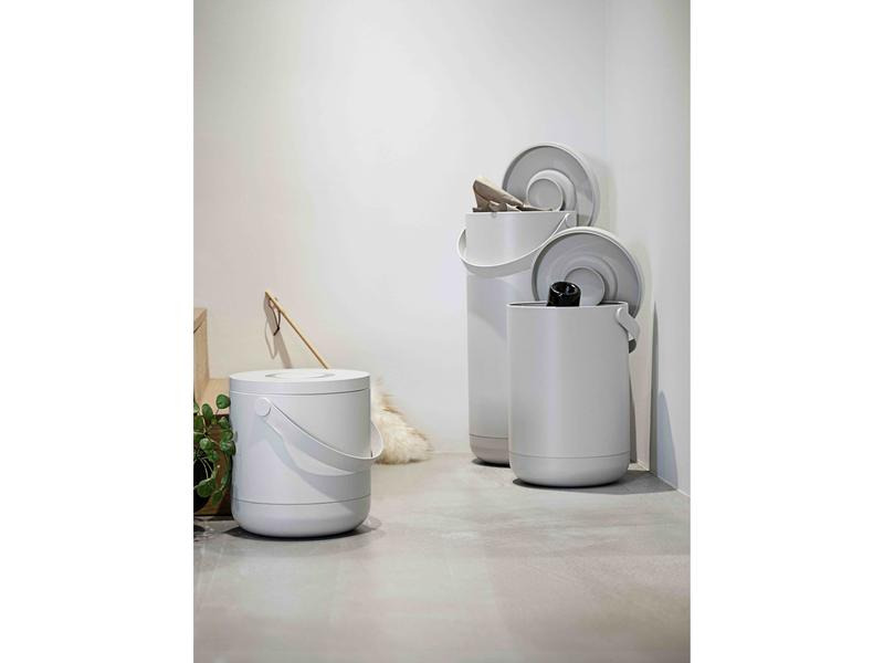 Zone Denmark Abfalleimer Circular 22 l, Grau