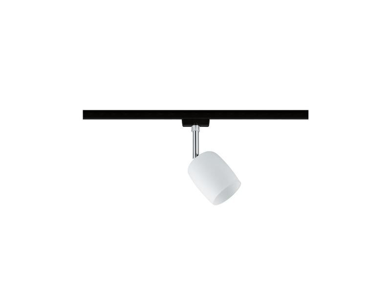 Paulmann Schienenspot URail Blossom, 1 x G9, 10 W, Schwarz/ Satin