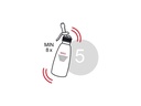 Kisag Rahmbläser Basic 0.5 l, Silber