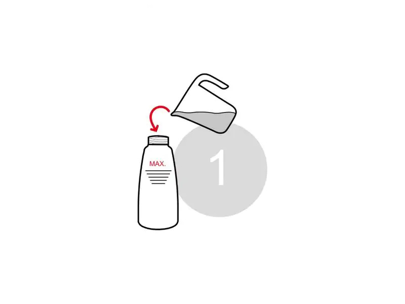 Kisag Rahmbläser Classic 0.5 l, Silber