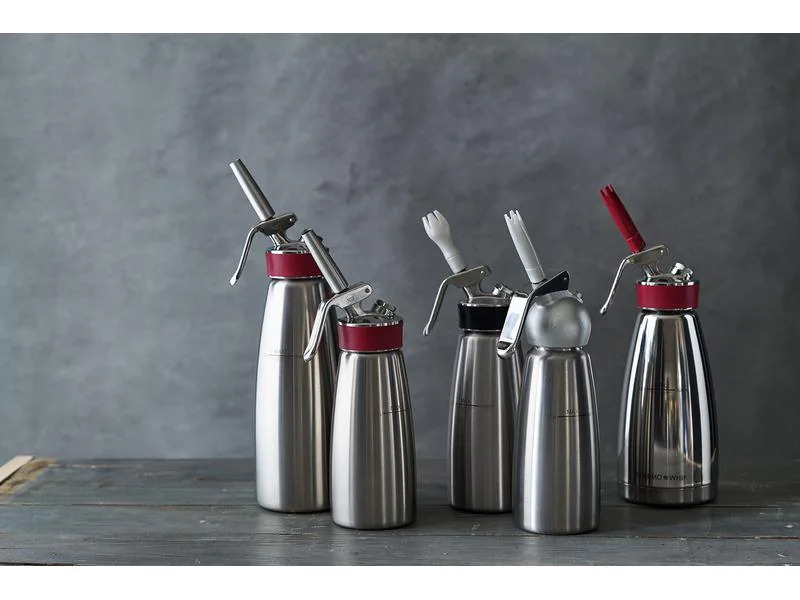 Kisag Rahmbläser Professional 1 l, Silber