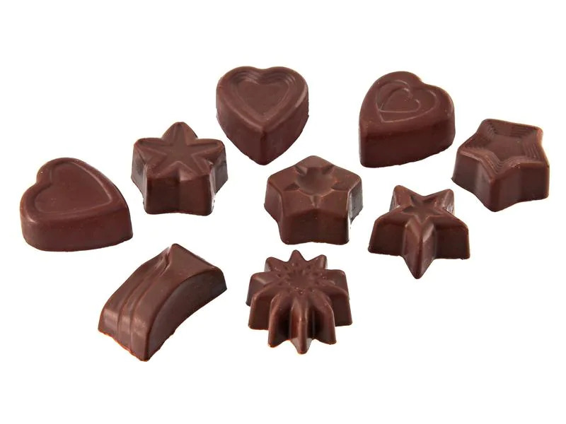 Zenker Pralinenform Herz- oder Sternform