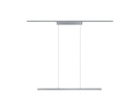 Paulmann LED Pendelleuchte URail Lento, 42 W, 2700 K, Chrom